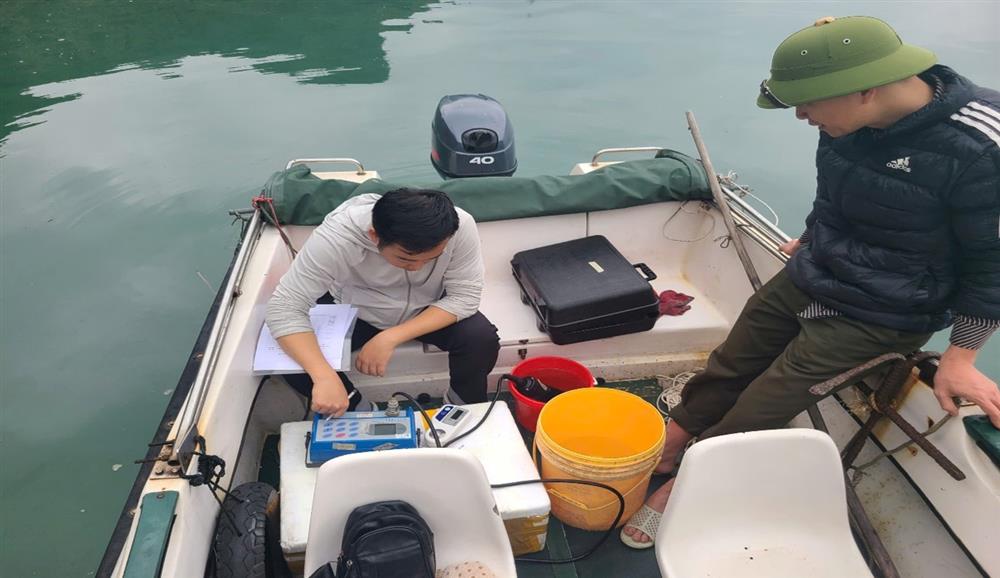 Giám sát, đánh giá chất lượng môi trường nước biển Vườn quốc gia Bái Tử Long 15 gs5