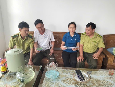 Tuyên truyền, phổ biến Luật Lâm nghiệp và các Văn bản có liên quan tại Vườn quốc gia Bái Tử Long đợt 2 năm 2025 12 002